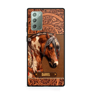 Personalized Horse Lover Phone Case Printed 22JUL-DT22