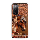 Personalized Horse Lover Phone Case Printed 22JUL-DT22