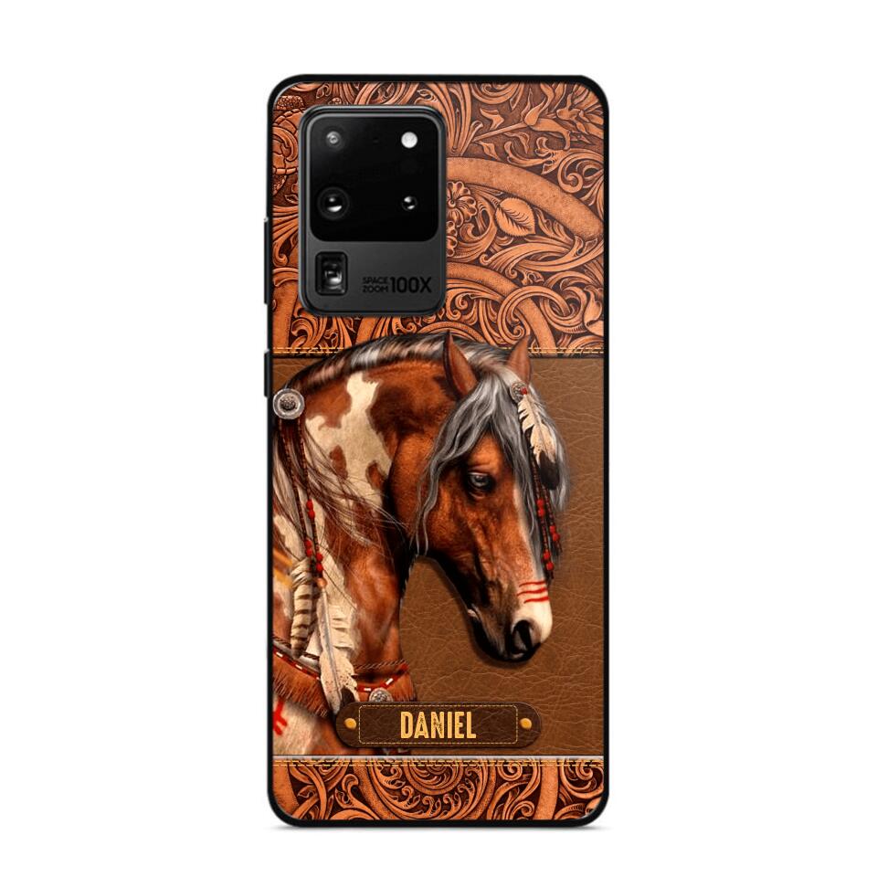 Personalized Horse Lover Phone Case Printed 22JUL-DT22