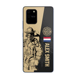 Personalized Netherland Firefighter Phone Case Printed 22JUL-HY23