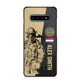 Personalized Netherland Firefighter Phone Case Printed 22JUL-HY23