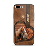 Personalized Horse Lover Phone Case Printed 22JUL-HQ23