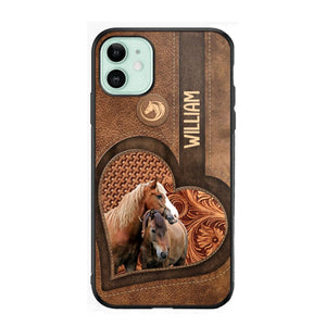 Personalized Horse Lover Phone Case Printed 22JUL-HQ23