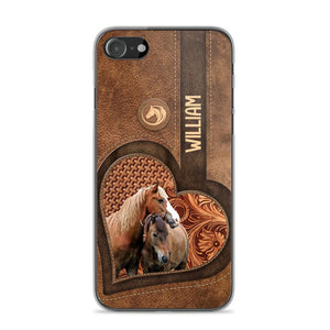 Personalized Horse Lover Phone Case Printed 22JUL-HQ23