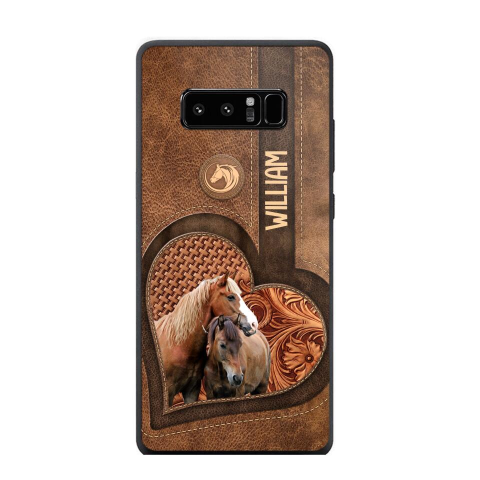 Personalized Horse Lover Phone Case Printed 22JUL-HQ23