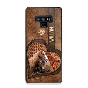 Personalized Horse Lover Phone Case Printed 22JUL-HQ23