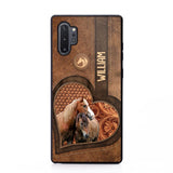 Personalized Horse Lover Phone Case Printed 22JUL-HQ23