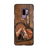 Personalized Horse Lover Phone Case Printed 22JUL-HQ23