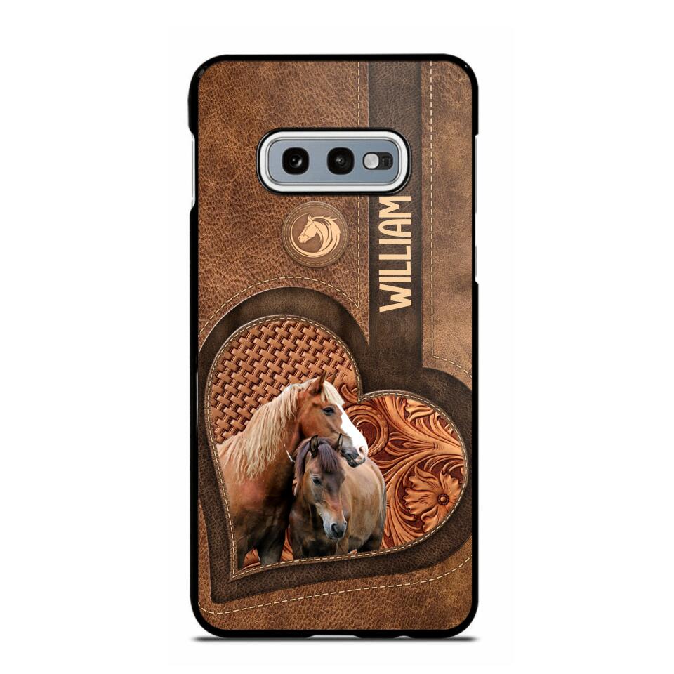 Personalized Horse Lover Phone Case Printed 22JUL-HQ23