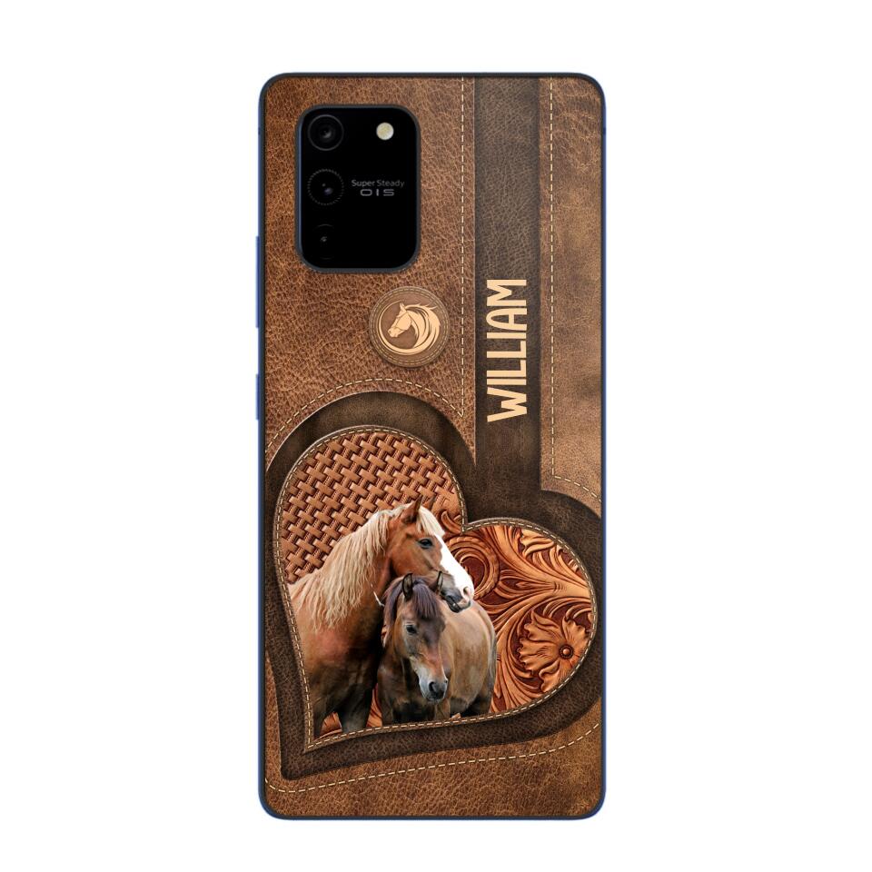 Personalized Horse Lover Phone Case Printed 22JUL-HQ23