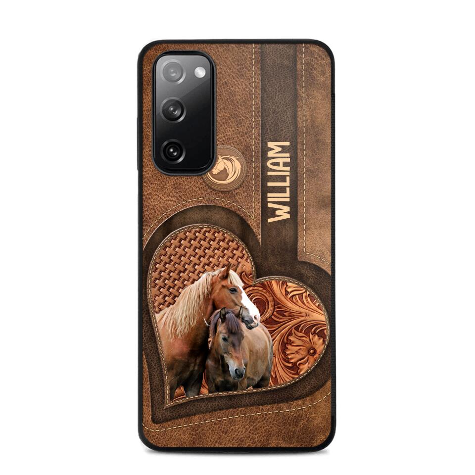 Personalized Horse Lover Phone Case Printed 22JUL-HQ23