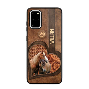 Personalized Horse Lover Phone Case Printed 22JUL-HQ23