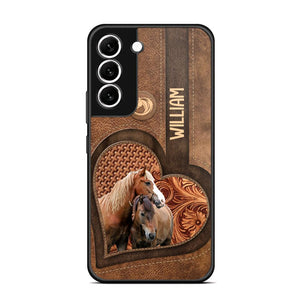 Personalized Horse Lover Phone Case Printed 22JUL-HQ23