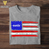 Personalized Nickname Us Flag Independence Day Kid Name Tshirt QTDT2706