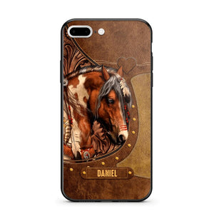 Personalized Horse Lover Phone Case Printed 22JUL-DT27