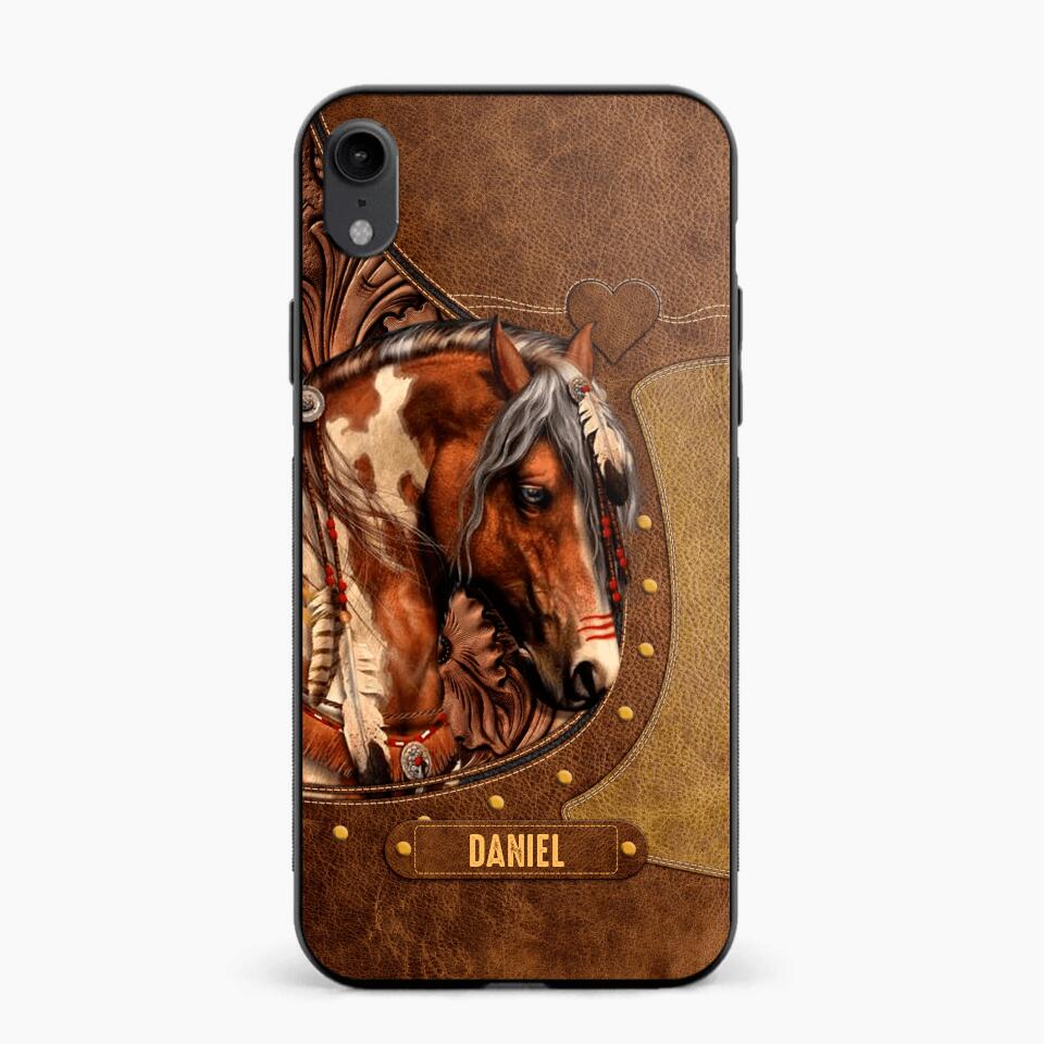 Personalized Horse Lover Phone Case Printed 22JUL-DT27