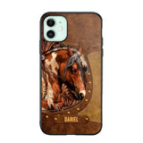 Personalized Horse Lover Phone Case Printed 22JUL-DT27