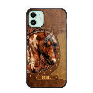 Personalized Horse Lover Phone Case Printed 22JUL-DT27