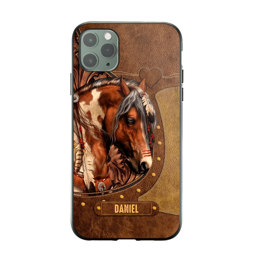 Personalized Horse Lover Phone Case Printed 22JUL-DT27