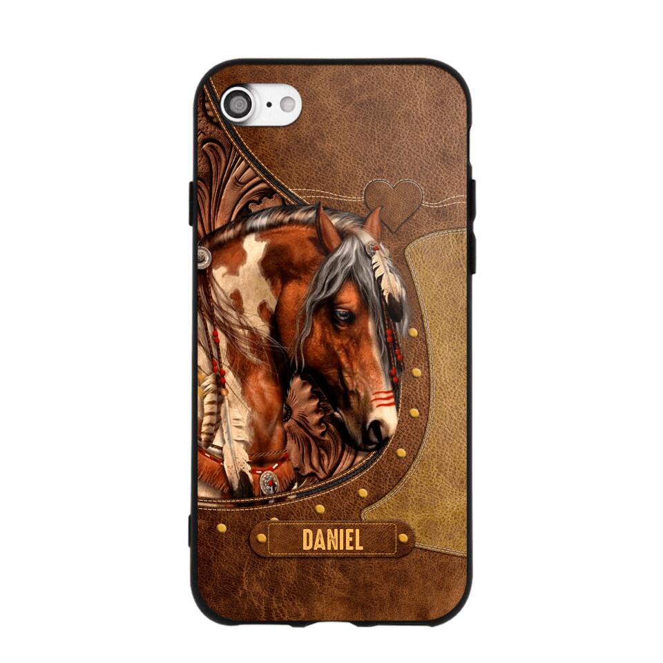 Personalized Horse Lover Phone Case Printed 22JUL-DT27