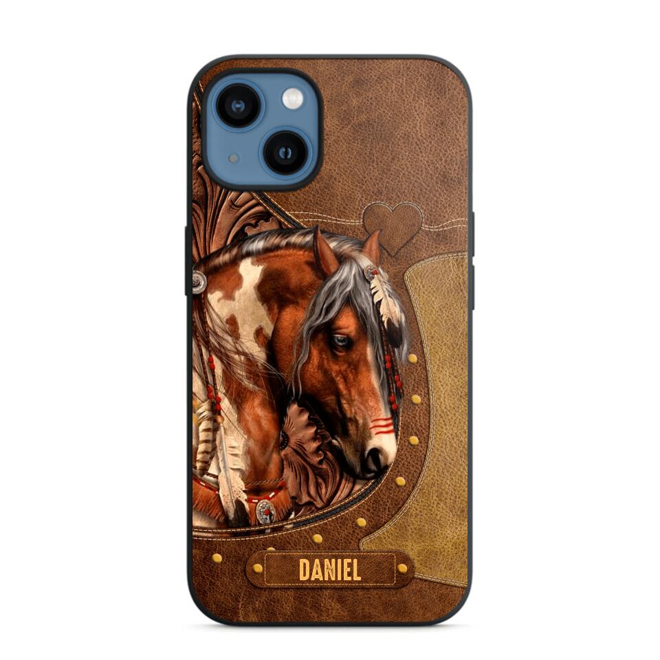 Personalized Horse Lover Phone Case Printed 22JUL-DT27