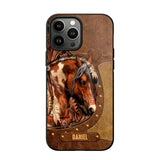 Personalized Horse Lover Phone Case Printed 22JUL-DT27