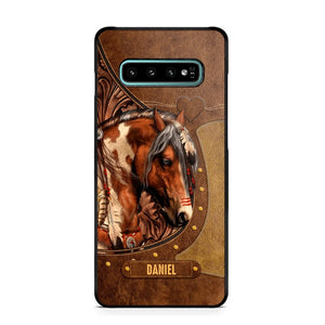 Personalized Horse Lover Phone Case Printed 22JUL-DT27