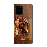 Personalized Horse Lover Phone Case Printed 22JUL-DT27