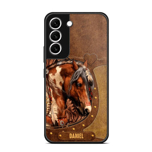 Personalized Horse Lover Phone Case Printed 22JUL-DT27