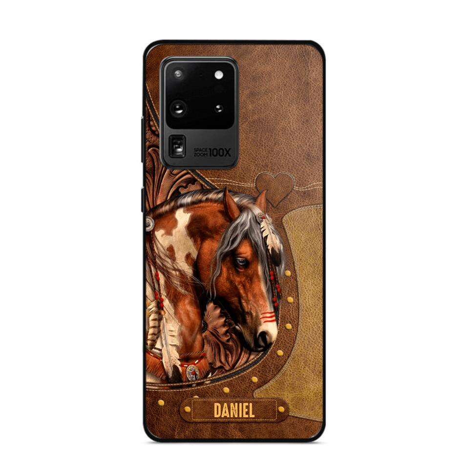 Personalized Horse Lover Phone Case Printed 22JUL-DT27