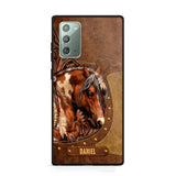 Personalized Horse Lover Phone Case Printed 22JUL-DT27