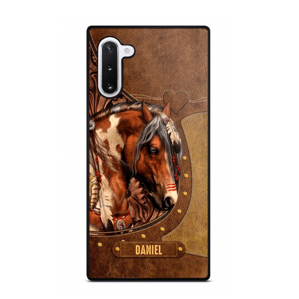 Personalized Horse Lover Phone Case Printed 22JUL-DT27