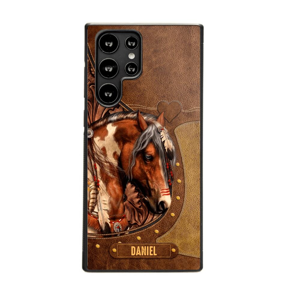 Personalized Horse Lover Phone Case Printed 22JUL-DT27