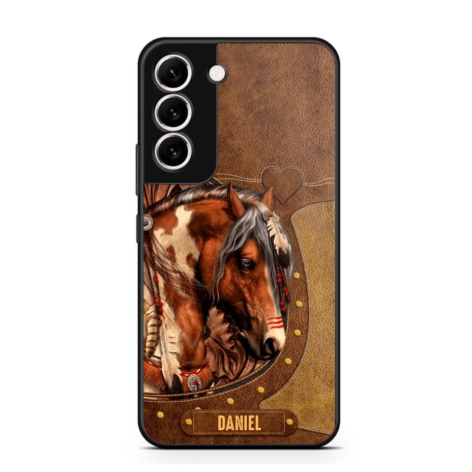 Personalized Horse Lover Phone Case Printed 22JUL-DT27