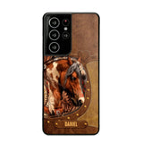 Personalized Horse Lover Phone Case Printed 22JUL-DT27