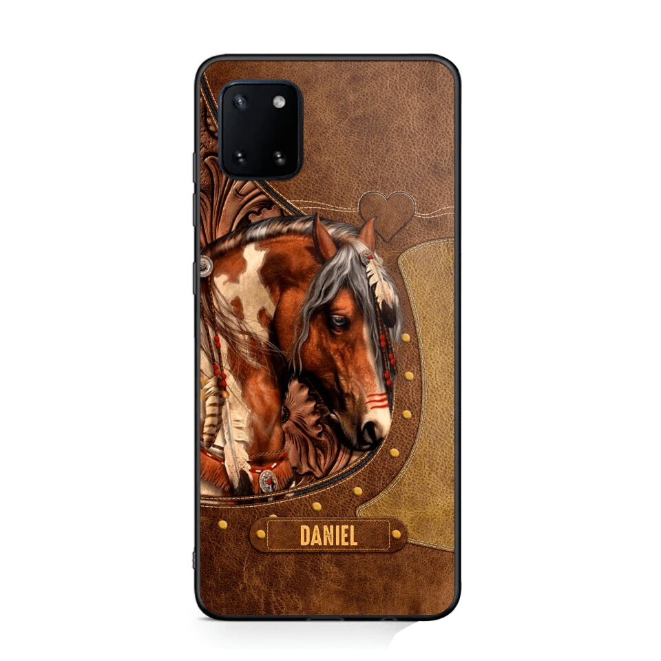 Personalized Horse Lover Phone Case Printed 22JUL-DT27