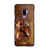 Personalized Horse Lover Phone Case Printed 22JUL-DT27