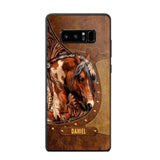 Personalized Horse Lover Phone Case Printed 22JUL-DT27