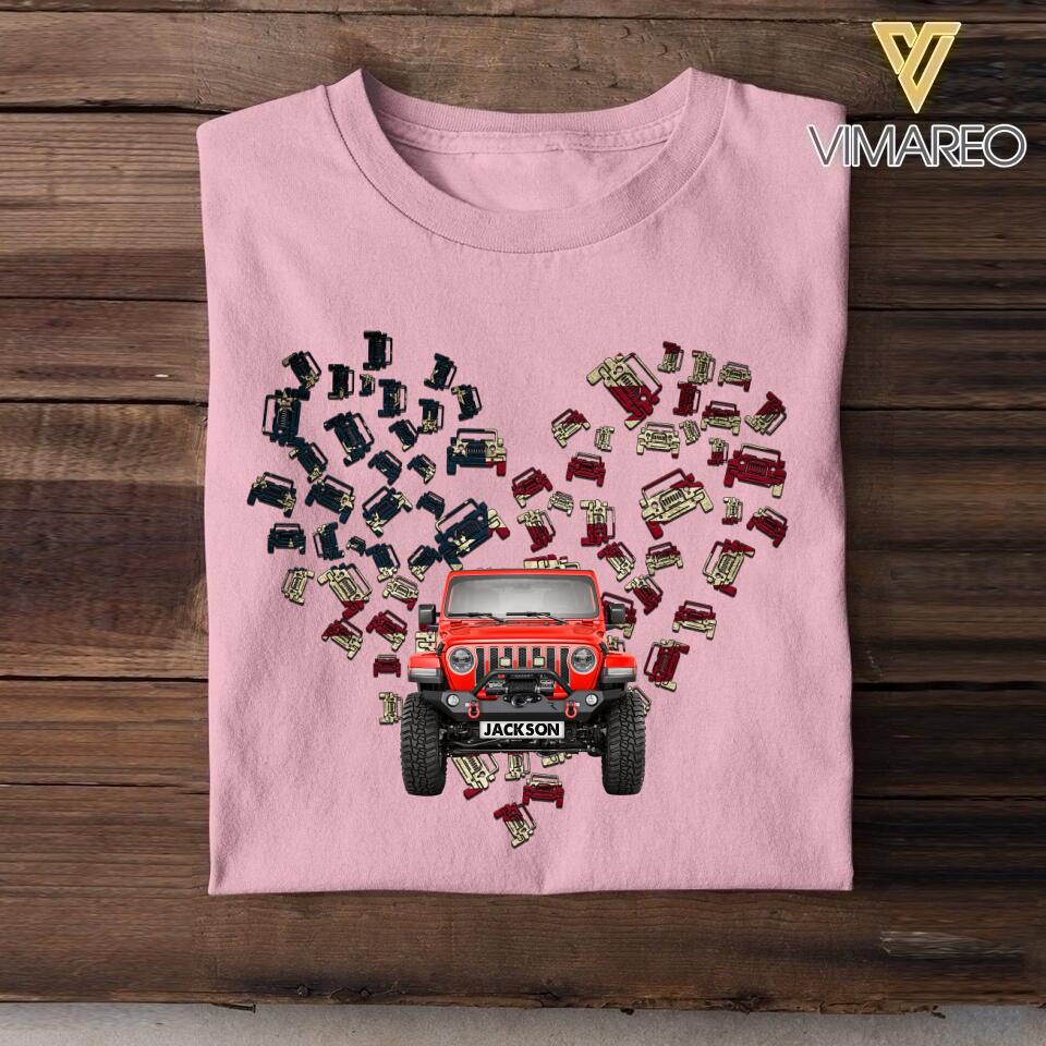 Personalized Jeep Independence Day Tshirt Printed NQHC2706