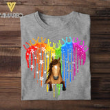 Personalized Horse LGBT Tshirt Printed NQVQ2706