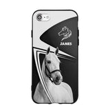 Personalized Horses Lovers Leather Printed Phonecase 28