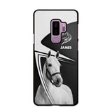 Personalized Horses Lovers Leather Printed Phonecase 28