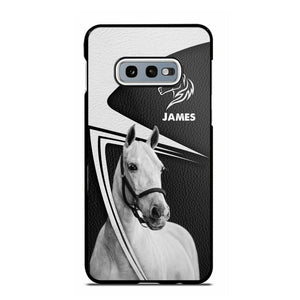 Personalized Horses Lovers Leather Printed Phonecase 28