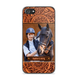 Personalized Horses Lovers Leather Printed Phonecase Upload Custom Image 28