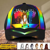 Personalized Heart Horse LGBT Cap Printed NQDT2806