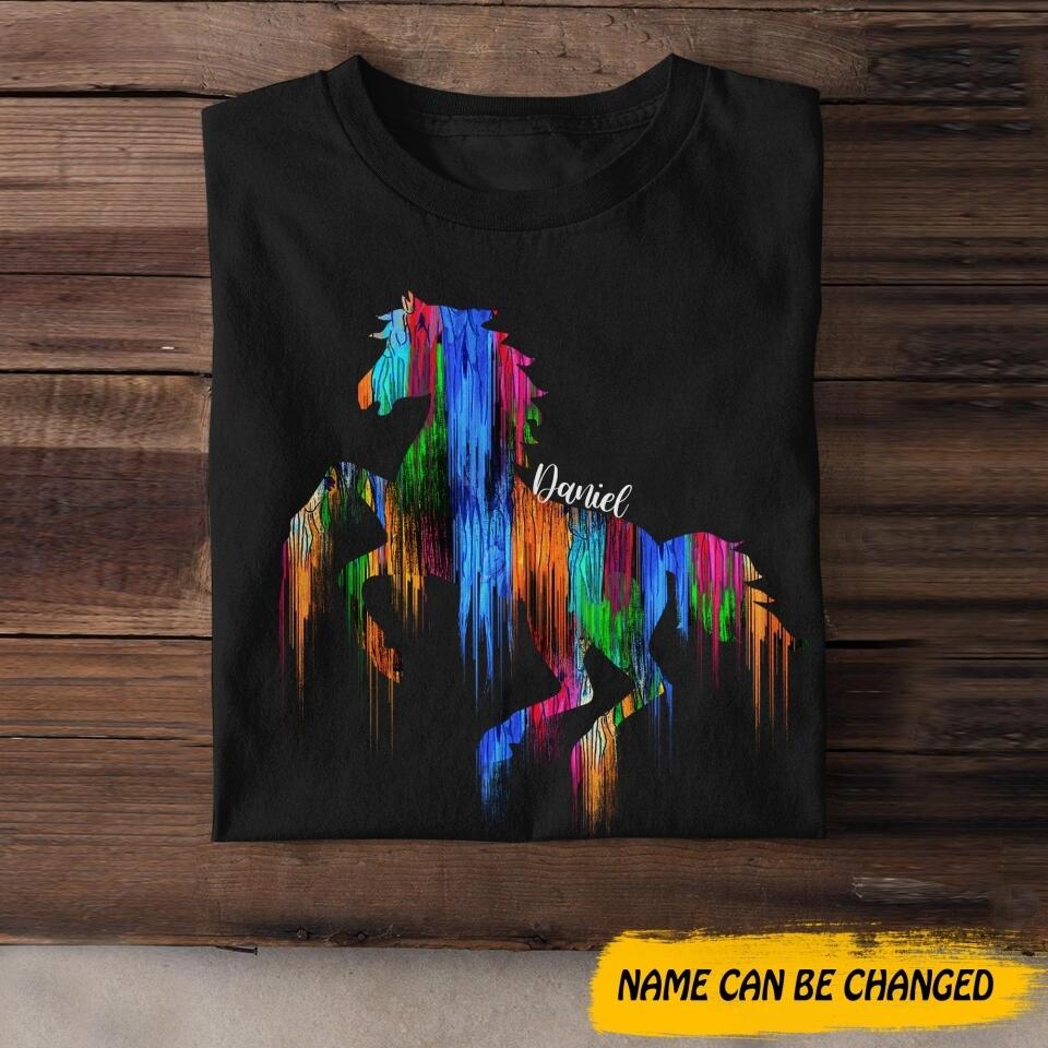 Personalized Horse LGBT Tshirt Printed NQDT0107