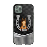 Personalized Horse Lover Phone Case Printed 22JUY-HC01