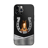 Personalized Horse Lover Phone Case Printed 22JUY-HC01