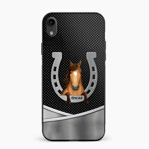 Personalized Horse Lover Phone Case Printed 22JUY-HC01