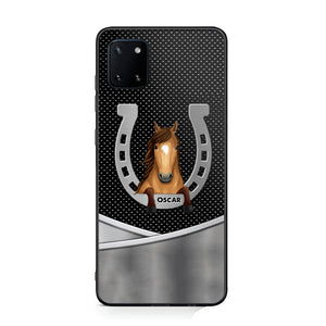 Personalized Horse Lover Phone Case Printed 22JUY-HC01